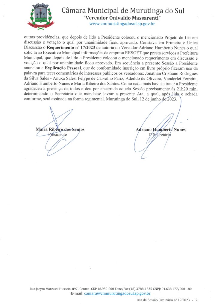 12 05092023213035arquivo_Ata_Sessao_Ordinaria_0025-2023_page-0002