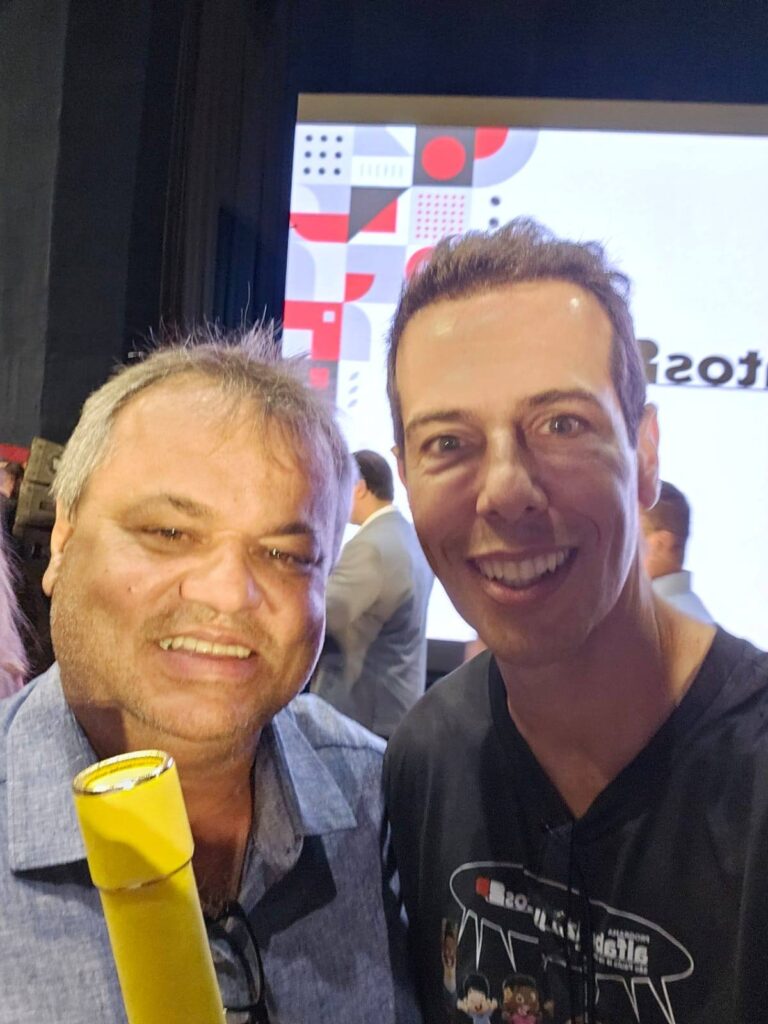 Prefeito Cristiano e Secr Educ Renato Feder